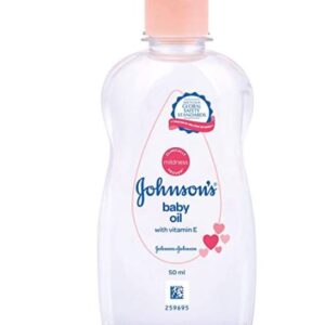 Johnson’s Baby Oil with Vitamin E, Non-Sticky for easy spread and massage, 500ml