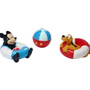 The First Years Disney Mickey Mouse Baby Bath Squirt Toys for Sensory Play